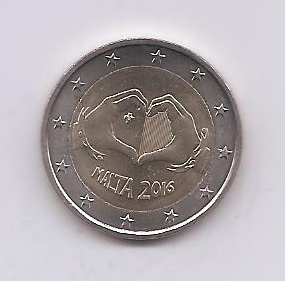 MALTA DEL AÑO 2016 DE 2 EUROS CONMEMORATIVAS